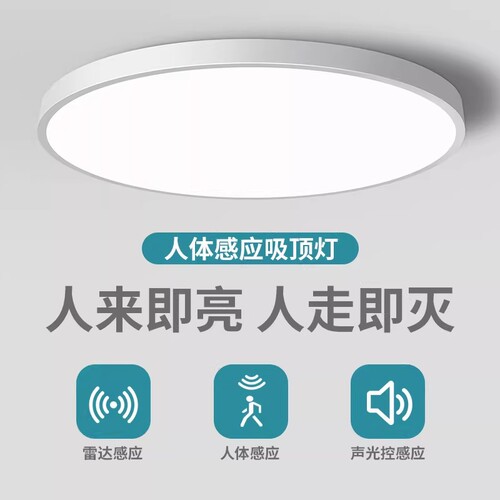 雷达人体红外线感应楼梯过道灯