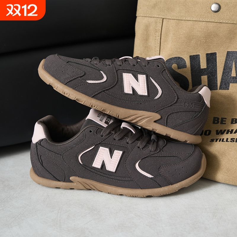 新百伦夏季女鞋复古学院风德训鞋