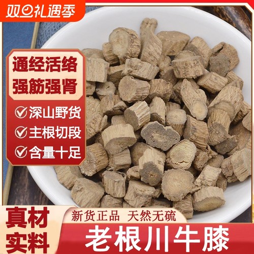 野生川牛膝深山老根牛膝中药材新货甜牛膝川牛夕无硫川牛漆根干货