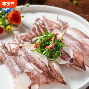 探味岛【顺丰包邮】福建东山岛小管鱿鱼冷冻海兔子弹管笔管鱼海鲜