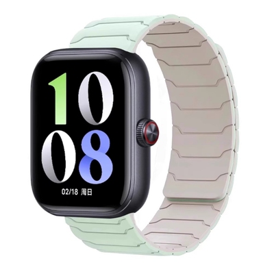 适用vivowatchGT手表表带新款iqoowatch5夏天运动vivowatch3透气智能配件铠甲高级感时尚小众腕带ins风男女生