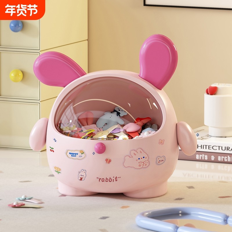 儿童发饰收纳盒桌面首饰品皮筋杂物玄关台面整理柜置物架子创意,收纳整理,桌面收纳盒,淘宝优惠券,粉丝福利购,淘宝优惠卷