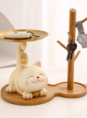 煜可环保树脂收纳北欧风玄关招财