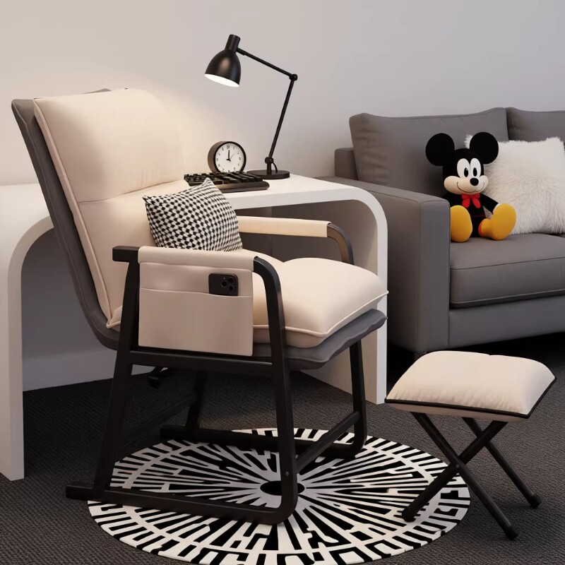 懒人沙发宿舍椅子大学生电脑椅单人可躺沙发椅久坐学习书桌靠背椅