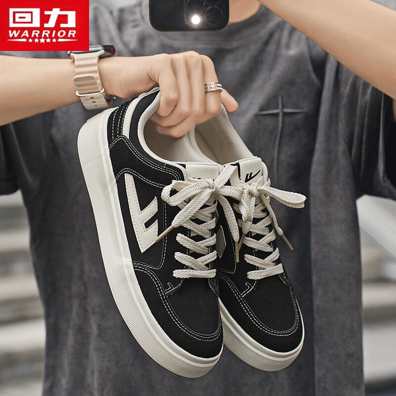 回力帆布鞋子男鞋2026新款春季透气休闲经典款小白鞋男士板鞋男款
