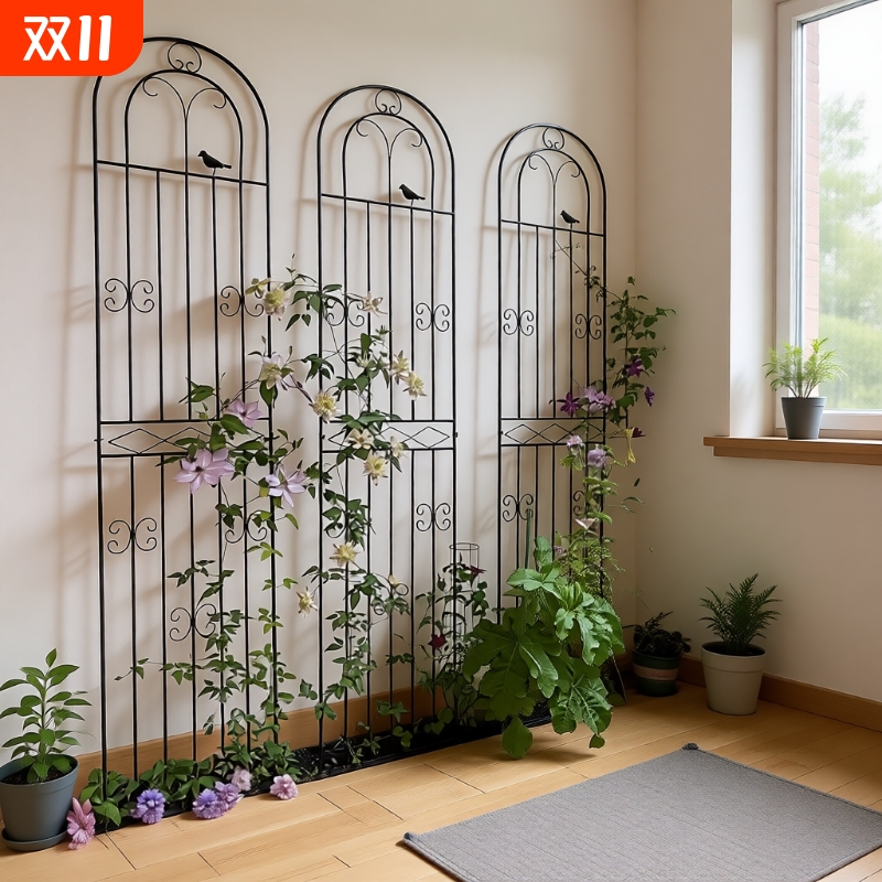 铁艺绿萝攀爬架加长款户外庭院