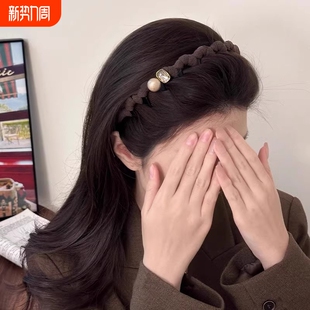发箍女2025新款 发卡压发 发箍女日常外戴头箍高颅顶高级感洋气时尚