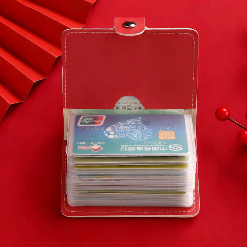 小巧放卡包女式钱包一体包高档卡套男士超薄精致大容量装卡袋卡夹