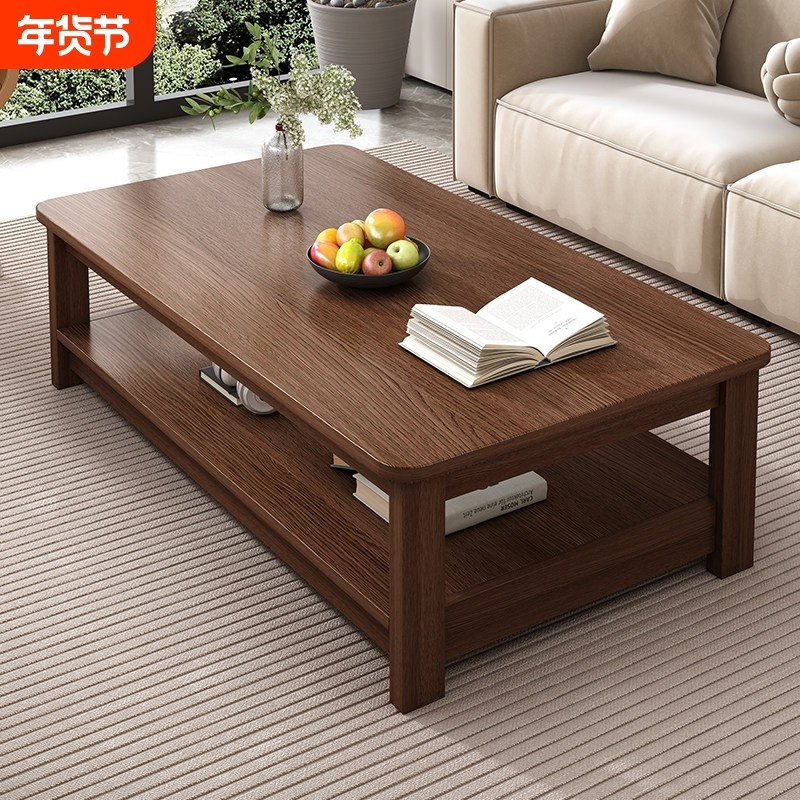 茶几客厅家用中古风小户型桌子2026新款可移动简易出租屋用茶几桌,住宅家具,茶几,淘宝优惠券,粉丝福利购,淘宝优惠卷