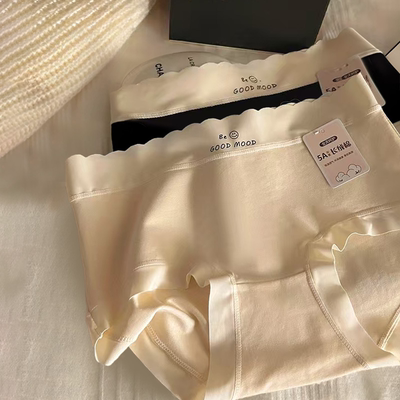 A类新疆棉舒适纯棉内裤女5A抗菌