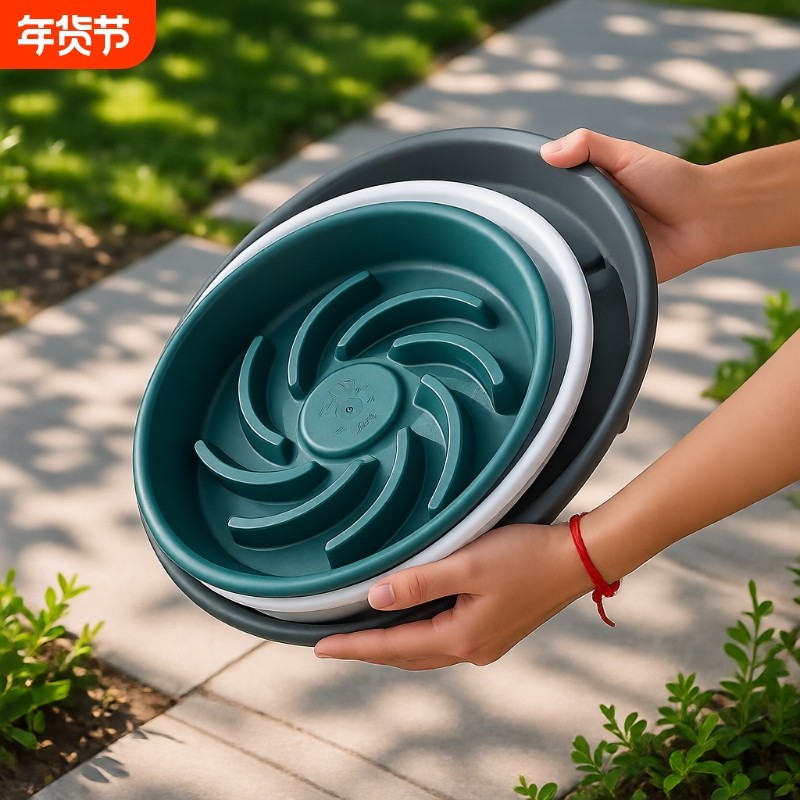 花盆托盘塑料花盘加厚底盘垫接水盘花盆垫底圆形底托底座防烂根,鲜花速递/花卉仿真/绿植园艺,花托/移动托盘,淘宝优惠券,粉丝福利购,淘宝优惠卷