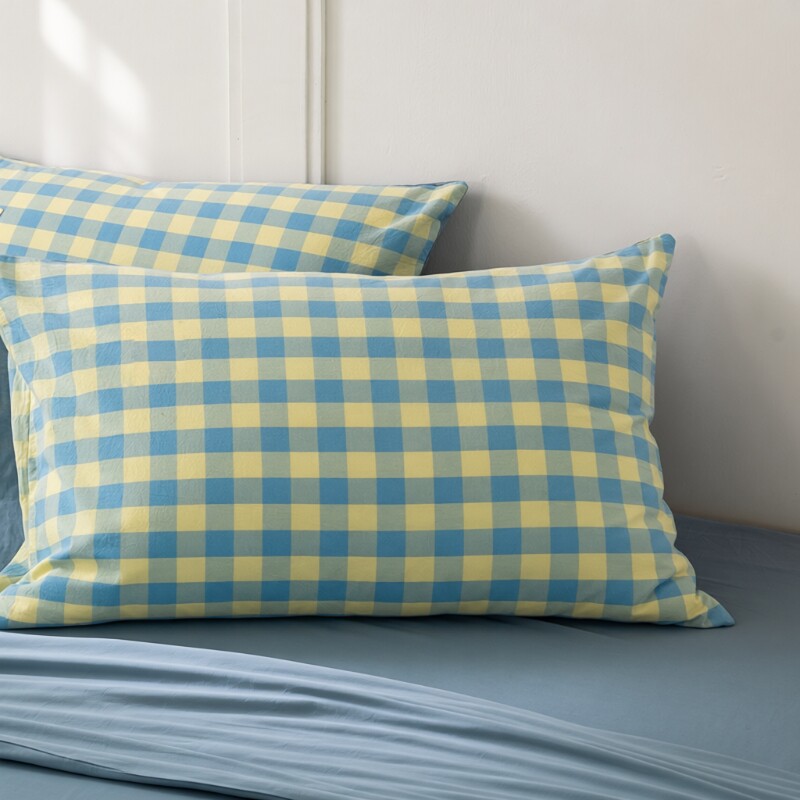 全棉枕套一对装枕头套纯棉家用枕头枕芯内胆套48cmx74cm新款