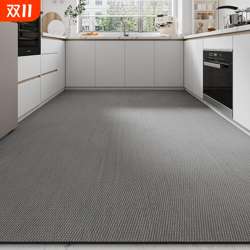 厨房地垫防水放油免洗可擦地毯