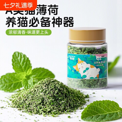 宠奇拉高纯度天然猫薄荷粉猫零食
