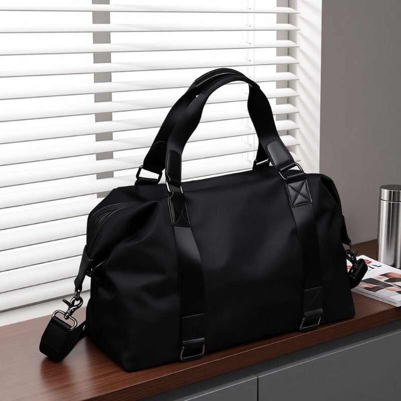 男士旅行包大容量手提出差单肩休闲包健身轻便短途行李袋拉杆时尚