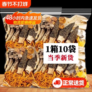 云南特产菌汤包松茸羊肚菌干货山珍煲汤食材七彩菌菇汤料包类炖汤