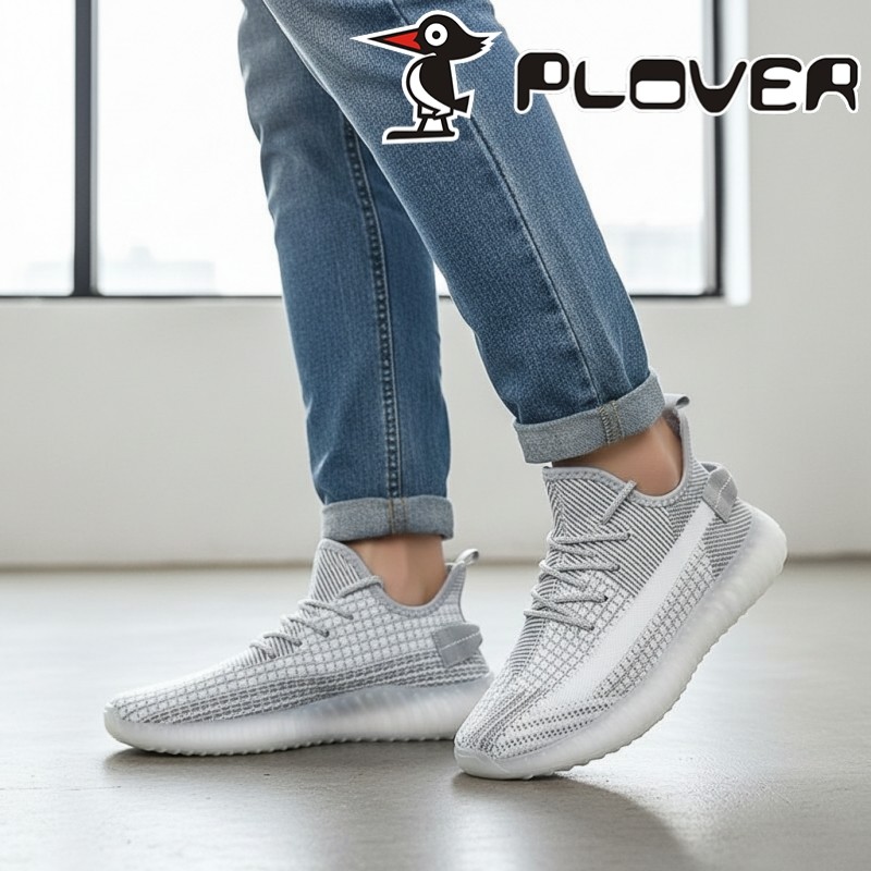 啄木鸟2026年新款男士纯白休闲鞋舒适透气网面日常通勤百搭板鞋,流行男鞋,时尚休闲鞋,淘宝优惠券,粉丝福利购,淘宝优惠卷