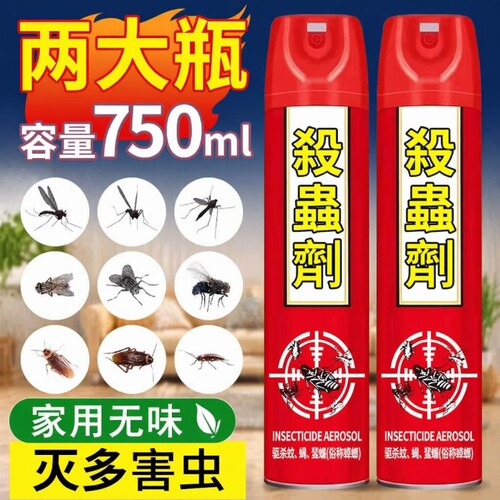 杀虫剂气雾剂无味家用灭苍蝇神器