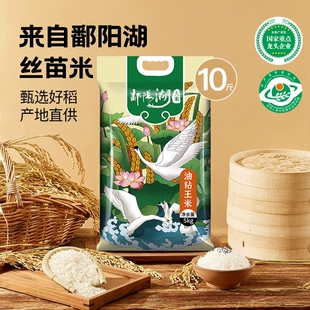 鄱阳湖大米油粘王米5kg当季新米南方煲仔饭籼米长粒饱满大米10斤