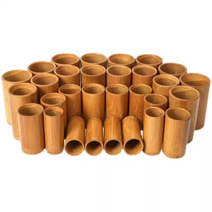 全套竹罐拔火罐中医专用罐竹筒拔罐竹子罐美容院家用大竹罐子套装