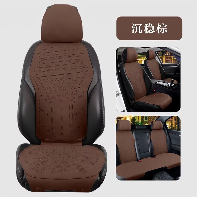 汽车座套专用坐垫A4L A6L Q3 Q5翻毛皮A3L座垫Q5L座椅套夏季