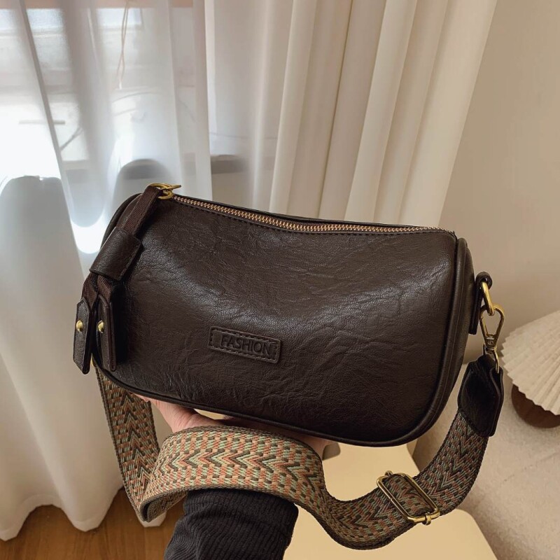 伊布古奇斜挎包复古包包女秋冬季2025新款爆款时尚百搭单肩休闲