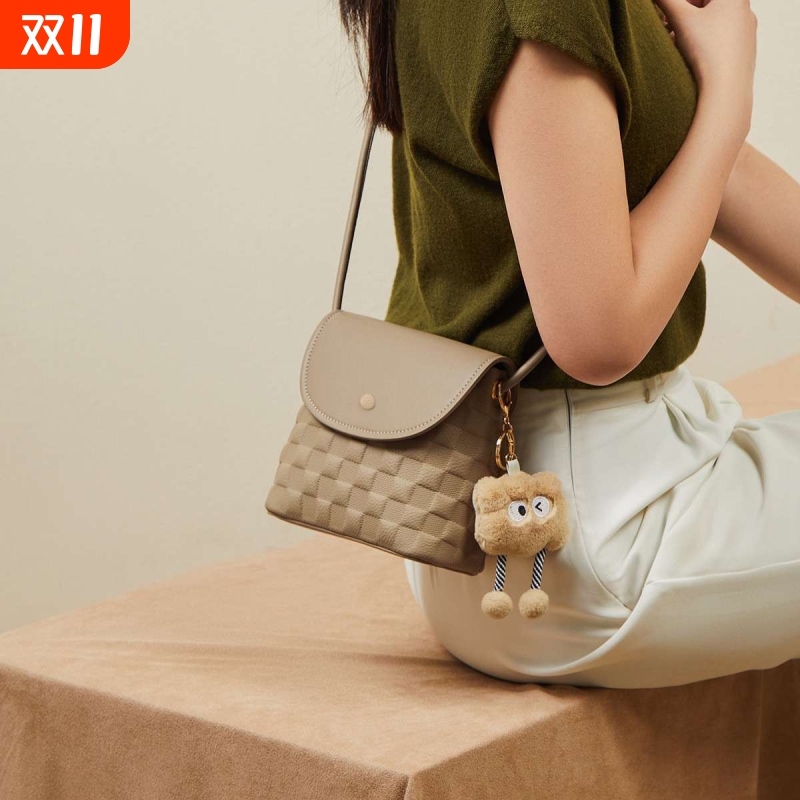 金玉鸟新款高质感手机包迷你可爱小包包小众设计斜挎包洋气小方包