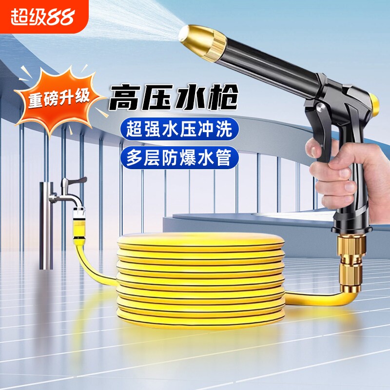【品质优选】车家两用洗车水枪图片