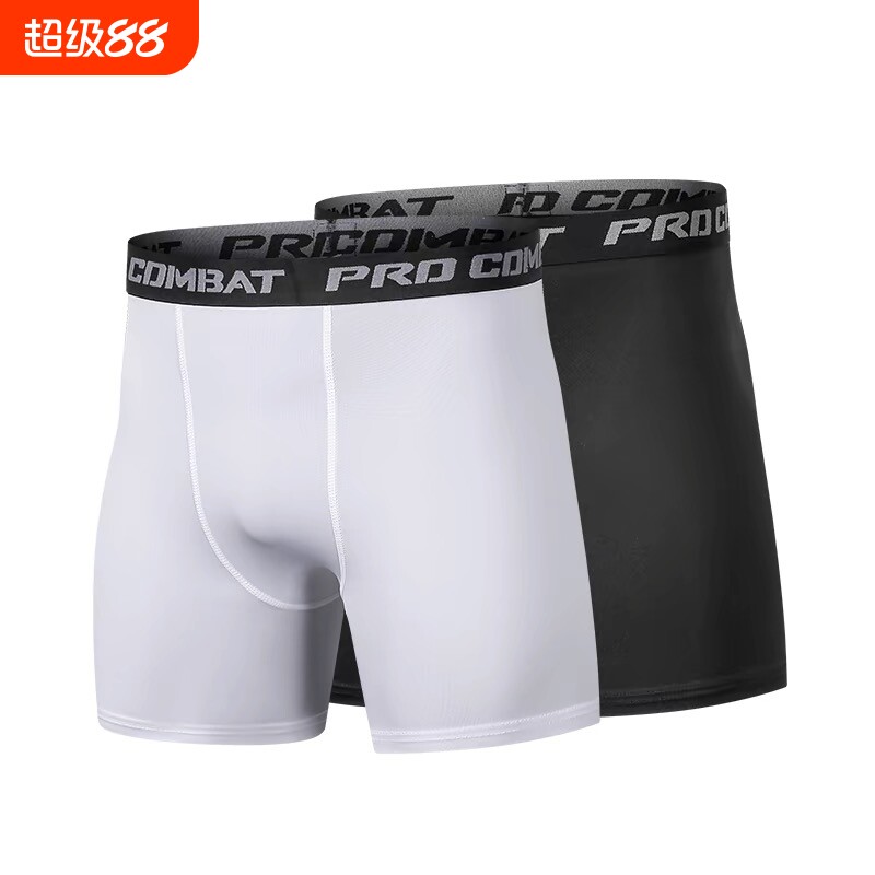 篮球紧身裤男七分五分运动健身裤压缩长裤专业跑步速干高弹打底裤