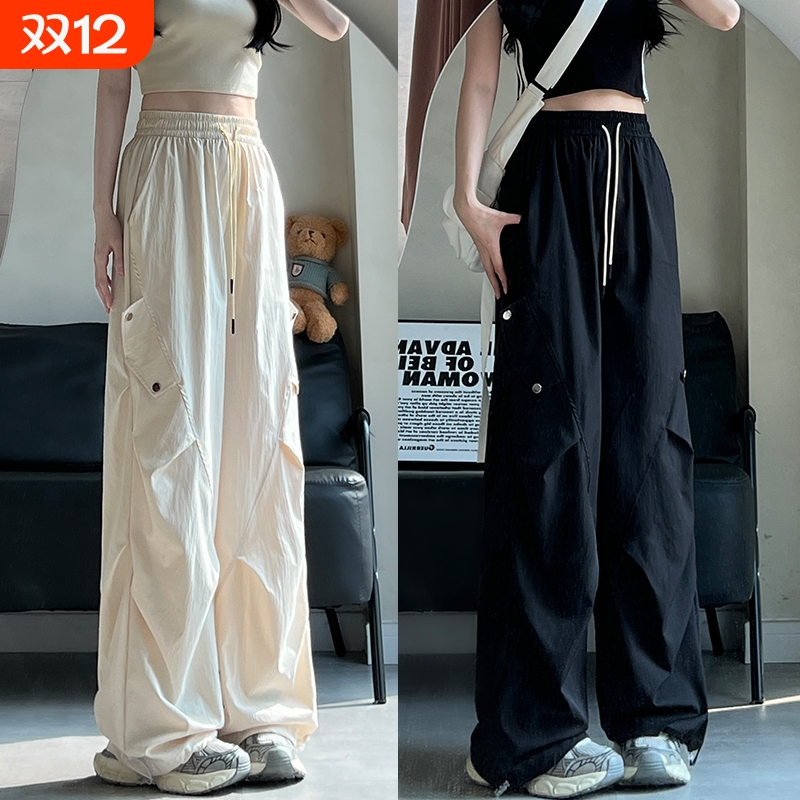 新款长裤中大童夏季休闲裤工装裤