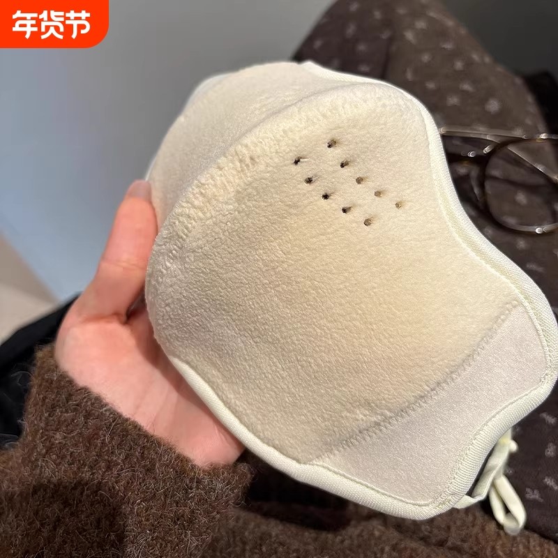 云羔澳绒口罩女高颜值冬防风防寒保暖加绒加厚成人2026款立体骑行,居家日用,口罩,淘宝优惠券,粉丝福利购,淘宝优惠卷