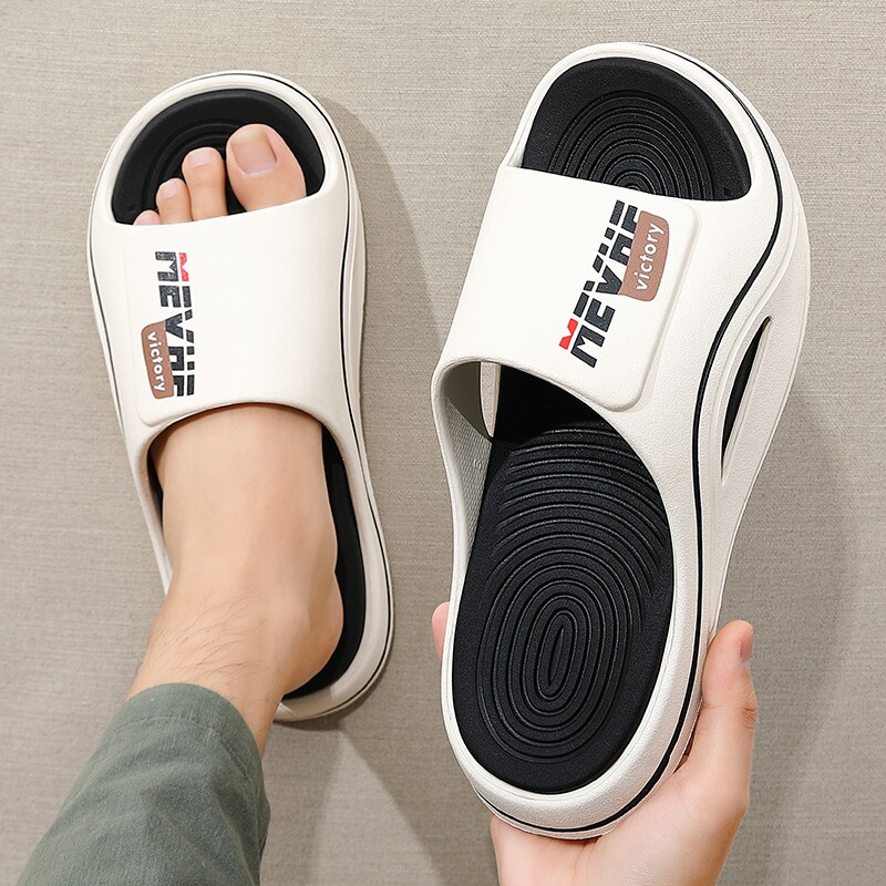 防滑男士拖鞋厚底夏季防臭居家运动外穿耐磨eva凉拖鞋男2024外