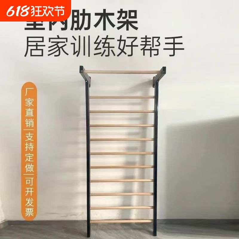 多功能肋木架室内训练康复家用健身器材儿童攀爬架舞蹈房压腿拉伸
