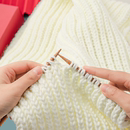 围巾毛线手工diy手织编织针织材料包送女友送男朋友专用软糯礼物