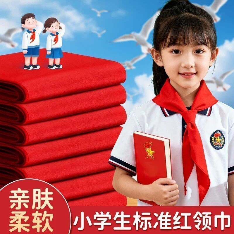 红领巾小学生纯棉通用标准图片