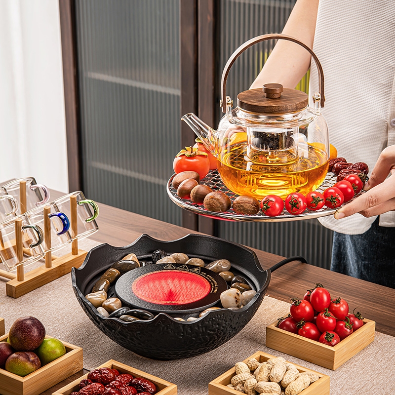 围炉煮茶室内家用网红全套电陶炉