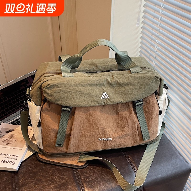 大容量短途出差手提行李包时尚旅游旅行包轻便防水收纳运动健身包