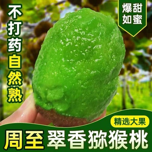 陕西周至翠香猕猴桃正宗产地直发绿心水果新鲜当季整箱奇异果味道