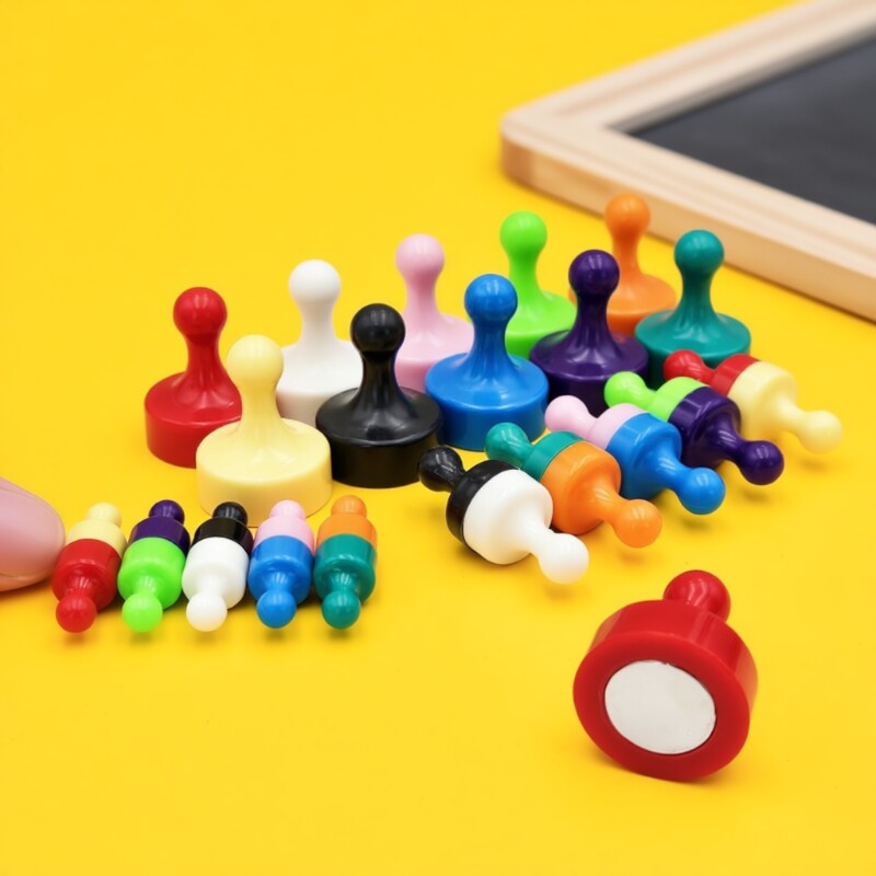 强力磁铁吸铁石图钉磁吸黑板磁性磁扣书画强力磁钉固定器磁力吸力