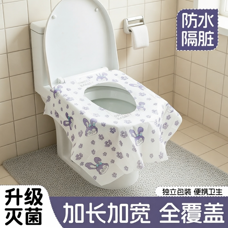 加长加宽一次性马桶垫防水隔脏污