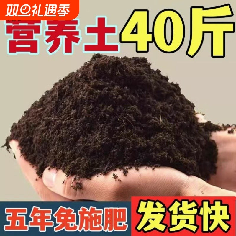 花土花卉营养土养花专用通用型家用种花土壤泥土种植土种菜专用土