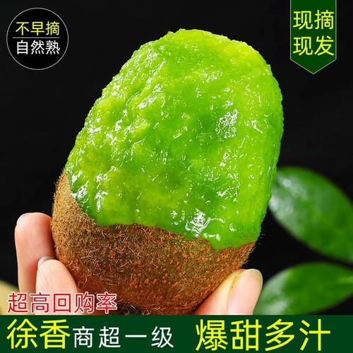陕西绿心猕猴桃大果奇异果新鲜孕妇当季水果整箱批发价包邮非徐香