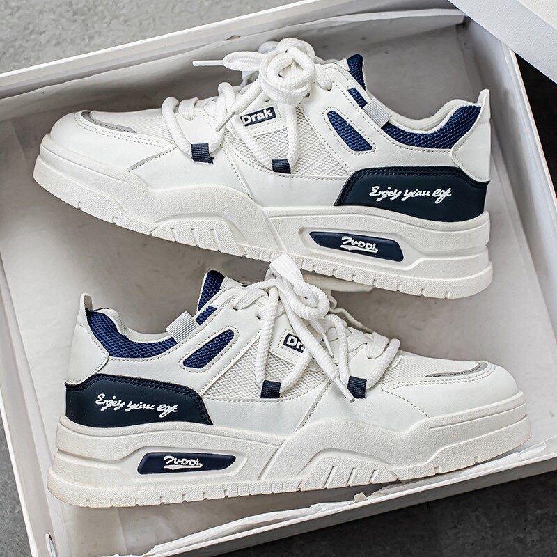 男鞋春季潮牌百搭休闲阿甘板鞋网红爆款运动厚底增高小白老爹潮鞋
