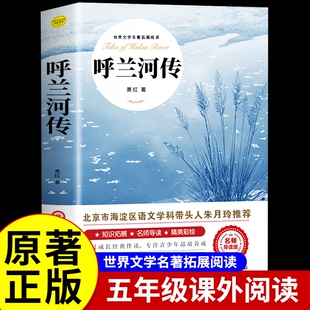 原著原版 五年级下册课外书必读 城南旧事正版 畅销书课外阅读 五年级下小学生完整版 无删减经典 书籍初中生青少年版 呼兰河传萧红著