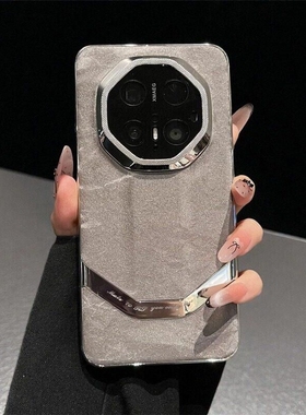新款高级感雪山绒感适用OPPOFindX8 Pro手机壳奢华 FindX9精孔电镀保护