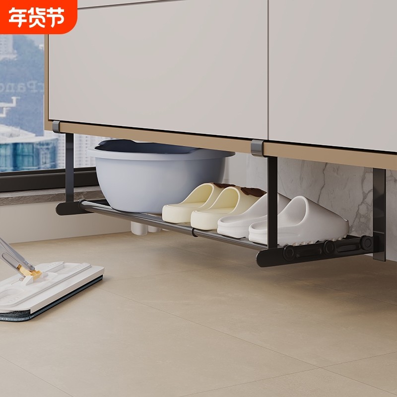 洗脸盆收纳架子浴室柜下分层盆子收纳架卫生间伸缩置物架各种神器,住宅家具,搁板/置物架/家用陈列架,淘宝优惠券,粉丝福利购,淘宝优惠卷