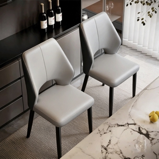 家用餐椅轻奢高端简约2026爆款家用客厅餐桌休闲酒店椅茶桌洽谈椅