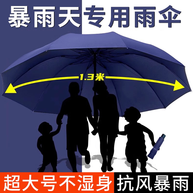 娴小欣时尚黑胶新款防雨雨伞防嗮