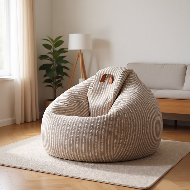 懒人豆袋沙发可躺可睡单人休闲