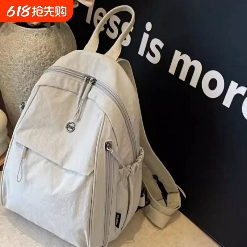 2025轻奢多功能单肩潮流双肩背包斜背轻便包韩版休闲外出五用包